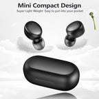 MOZOTER Mini Wireless Earbuds Bluetooth 5.3 in Ear Headphones Headsets