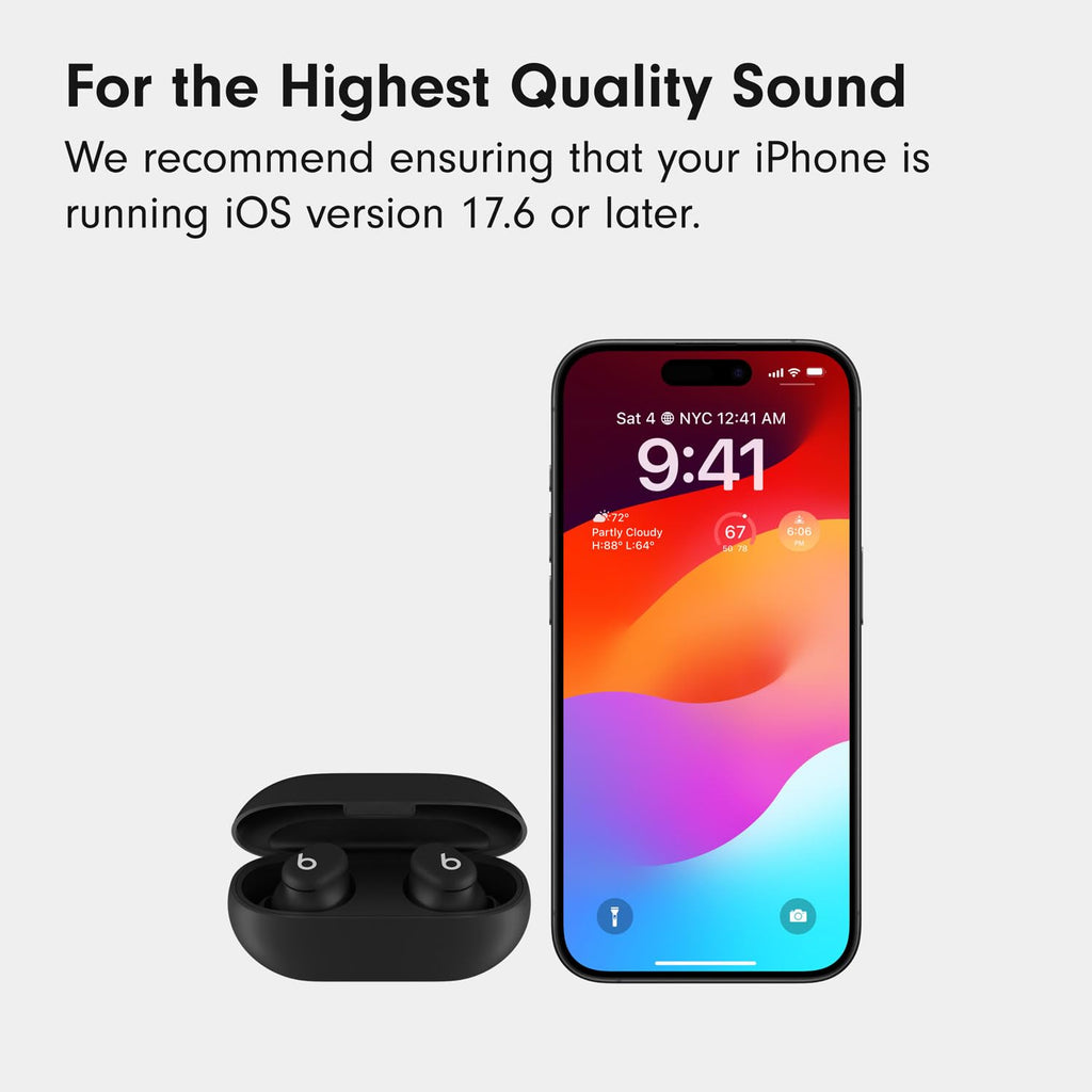 Beats Solo Buds - Wireless Bluetooth Earbuds with USB-C Charging Cables (1.5) - Storm Gray