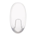 Command Medium Hooks, Clear, 2 Hooks and 4 Adhesive Strips