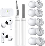 5 Pairs Replacement Ear Tips for AirPods Pro 3 (White)