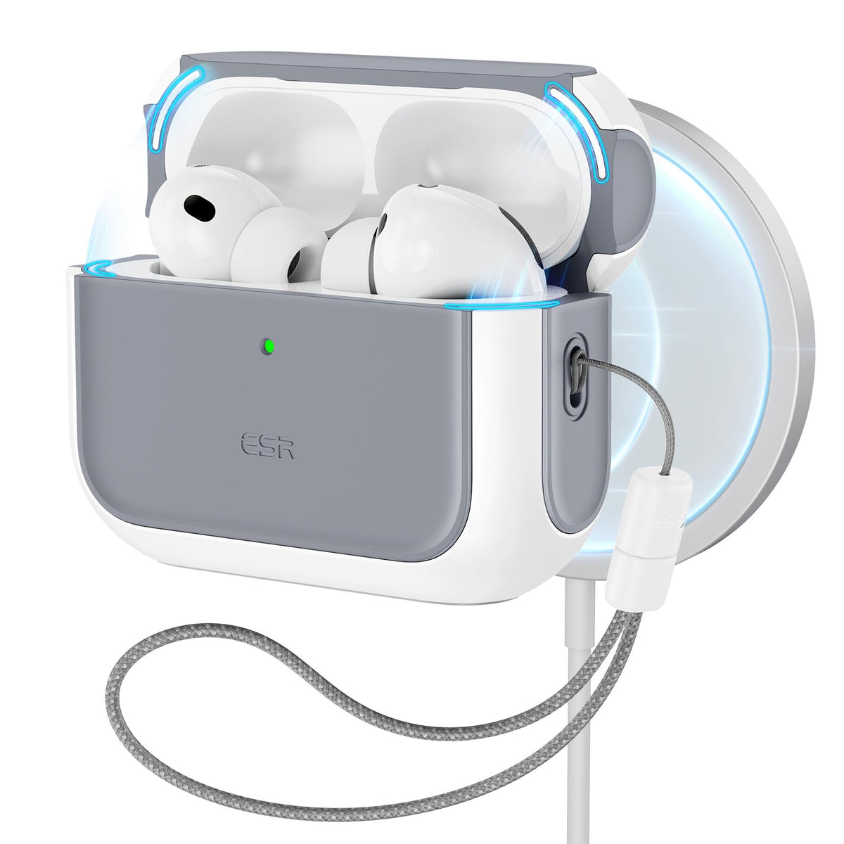 ESR for AirPods Pro 3 Case, Compatible with MagSafes, Purple
