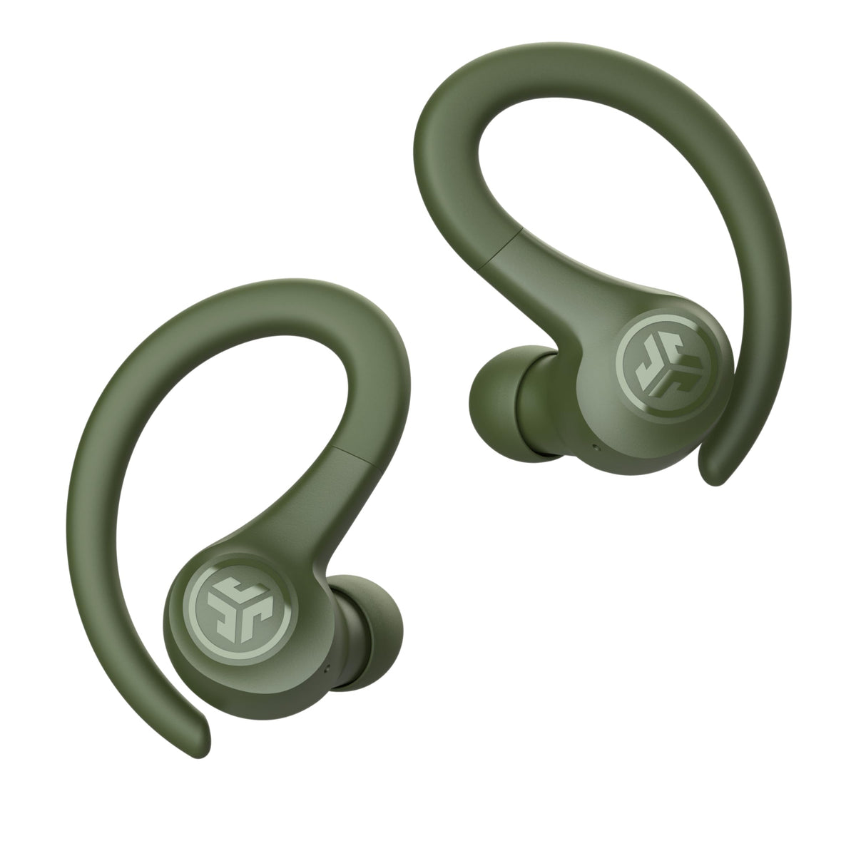 JLab, Go Sport+, True Wireless Workout Earbuds, Bluetooth Sport Earbuds, Clear Calling, Sand