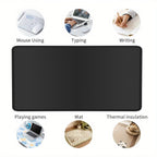 Rcege Large Gaming Mouse Pad Extended Desk Mat with Non Slip Stitched Edge