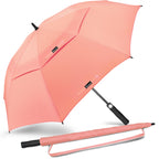 NINEMAX Large Golf Umbrella Windproof Strong 54/62/68 Inch,Extra Big Golf Umbrellas Automatic Open Double Canopy for Gents Women