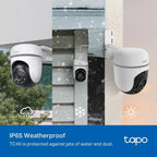 Tapo TC40 Full HD Pan/Tilt Outdoor Security Camera CCTV Camera 360° View