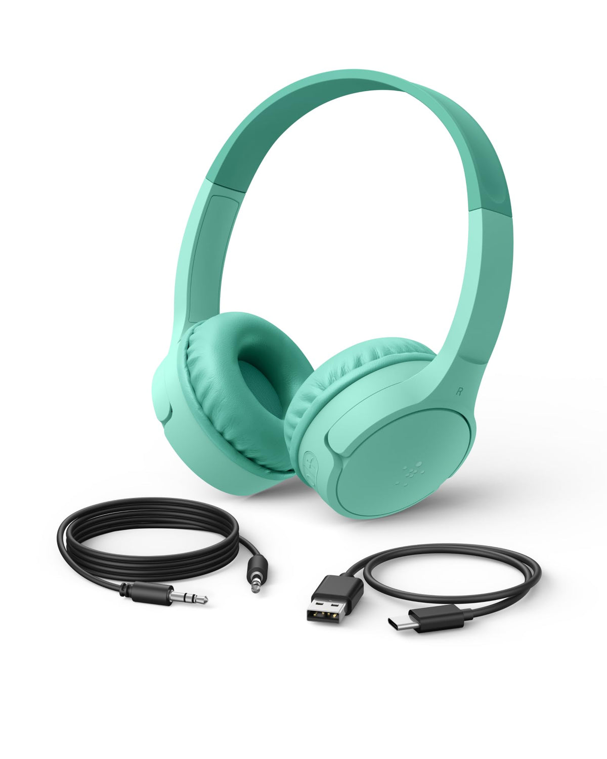 Belkin SoundForm Mini Kids Headphones, Wireless & Wired, 30H Playtime, Case