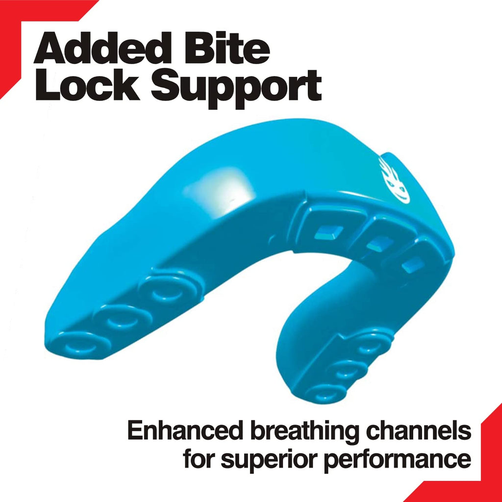 Dr Knox's Gum Shield Adult Youth & Junior Premium Boil & Bite for Contact Sports Including: Mouth Guard Boxing, MMA, Gum Shield Rugby, Football, Lacrosse, Hockey, Karate & Martial Arts Mouthguard
