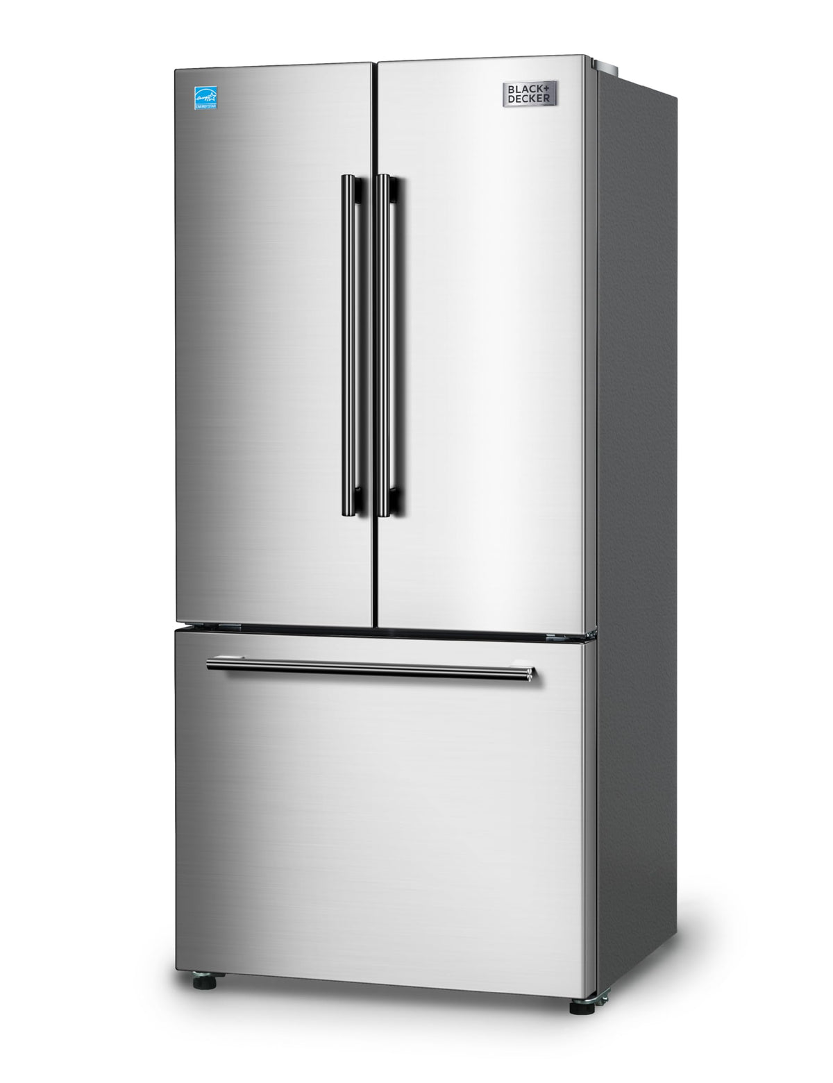 BLACK+DECKER 14 Cu. Ft. Convertible Freezer Refrigerator, Upright Freezer with Glass Shelves, ENERGY STAR rated, Frost Free, BUC1400XB, Black