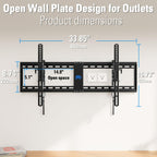 Mounting Dream Fixed TV Wall Mount Bracket for Most 17-42'' Flat Screen TV