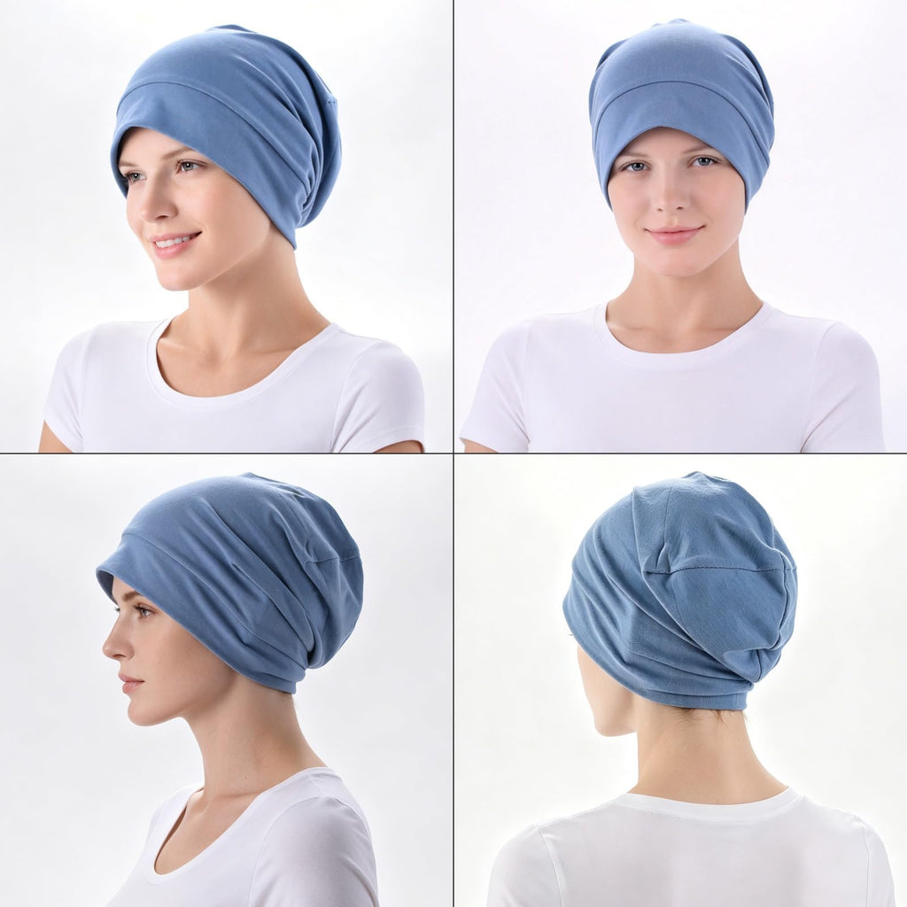 EINSKEY 100% Cotton Skull Caps for Men, Multipurpose Daily Wear Beanie Hat