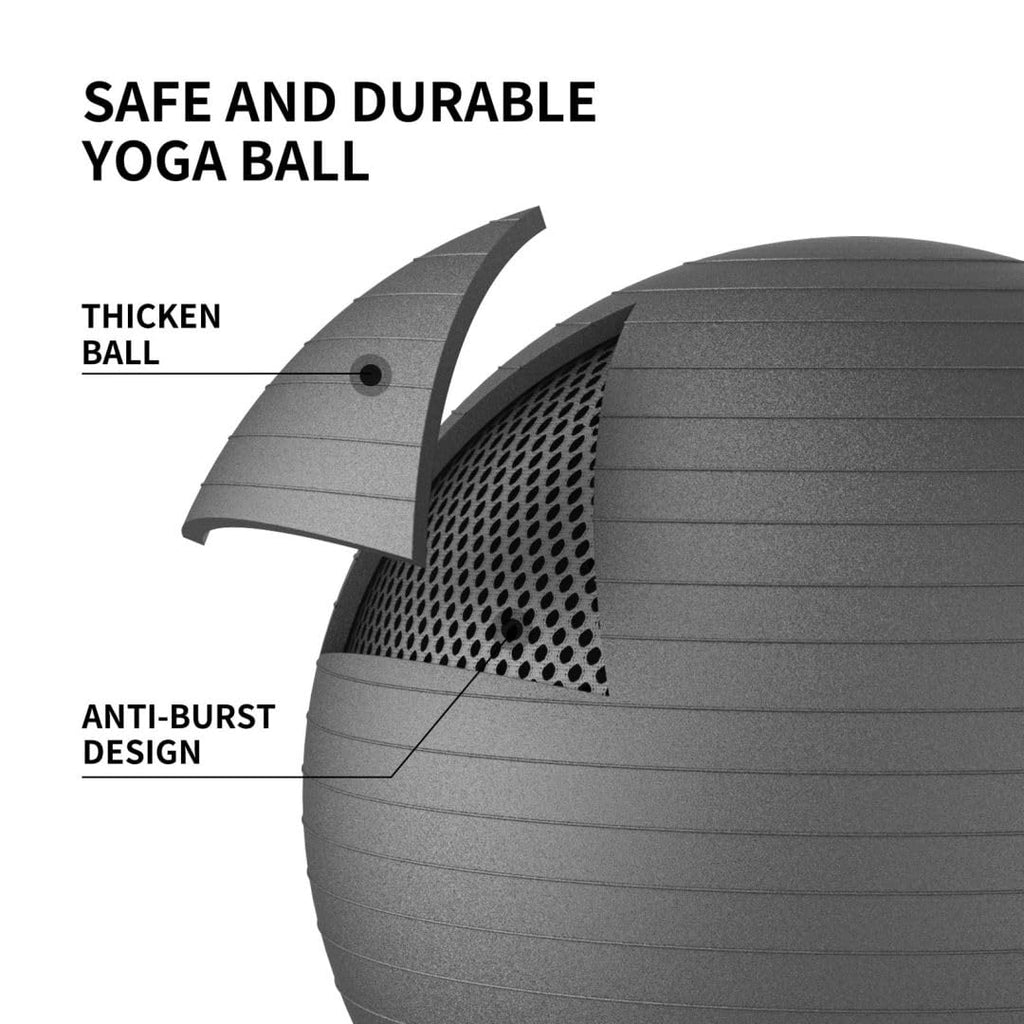 PROIRON Extra Thick Exercise Pregnancy Ball 55cm 65cm 75cm