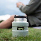 Thermos Stainless King Cranberry Red Food Flask (470ml) 9h Hot | 14h Cold