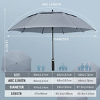 ZOMAKE Golf Umbrella Windproof and Rainproof Large