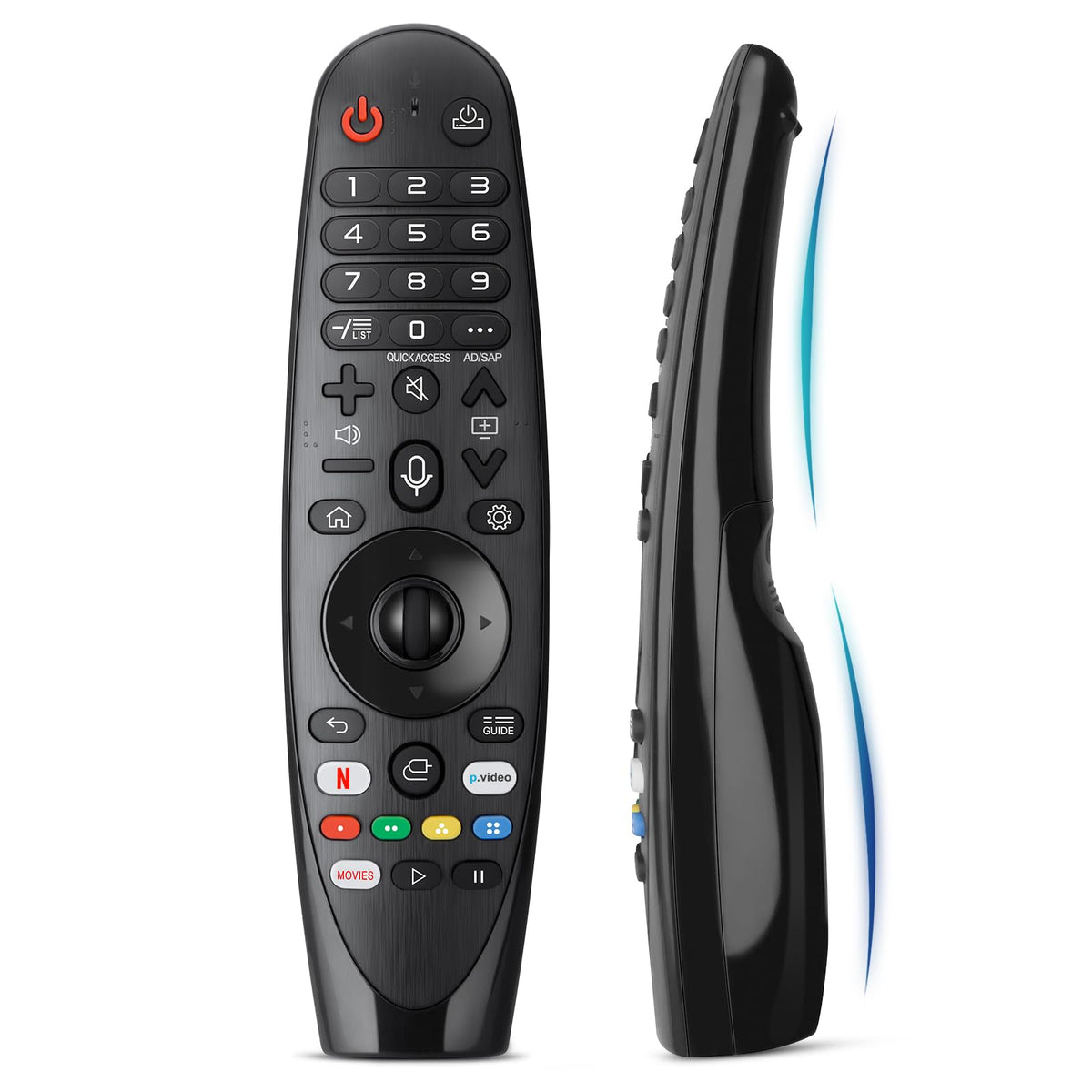 for Roku-Remote-Cover,Glow in The Dark Silicone Protective Case