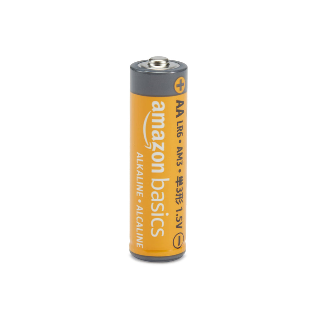 Amazon Basics 100-Pack AAA Alkaline High-Performance Batteries, 1.5 Volt, 10-Year Shelf Life
