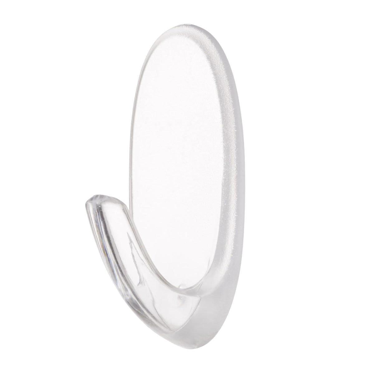 Command Medium Hooks, Clear, 2 Hooks and 4 Adhesive Strips