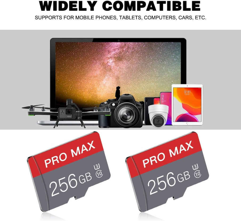 16GB Micro SD Card with Adapter High Speed Memory Card C10 A1 Memory TF Card for Camera/Dash Cam/Smartphone/Tablet/Drone