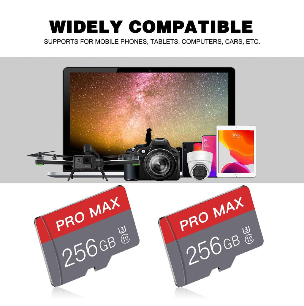 16GB Micro SD Card with Adapter High Speed Memory Card C10 A1 Memory TF Card for Camera/Dash Cam/Smartphone/Tablet/Drone