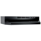 Broan-NuTone 413604 Non-Ducted Ductless Range Hood Insert with Light, Exhaust Fan for Under Cabinet, 36-Inch, Stainless Steel
