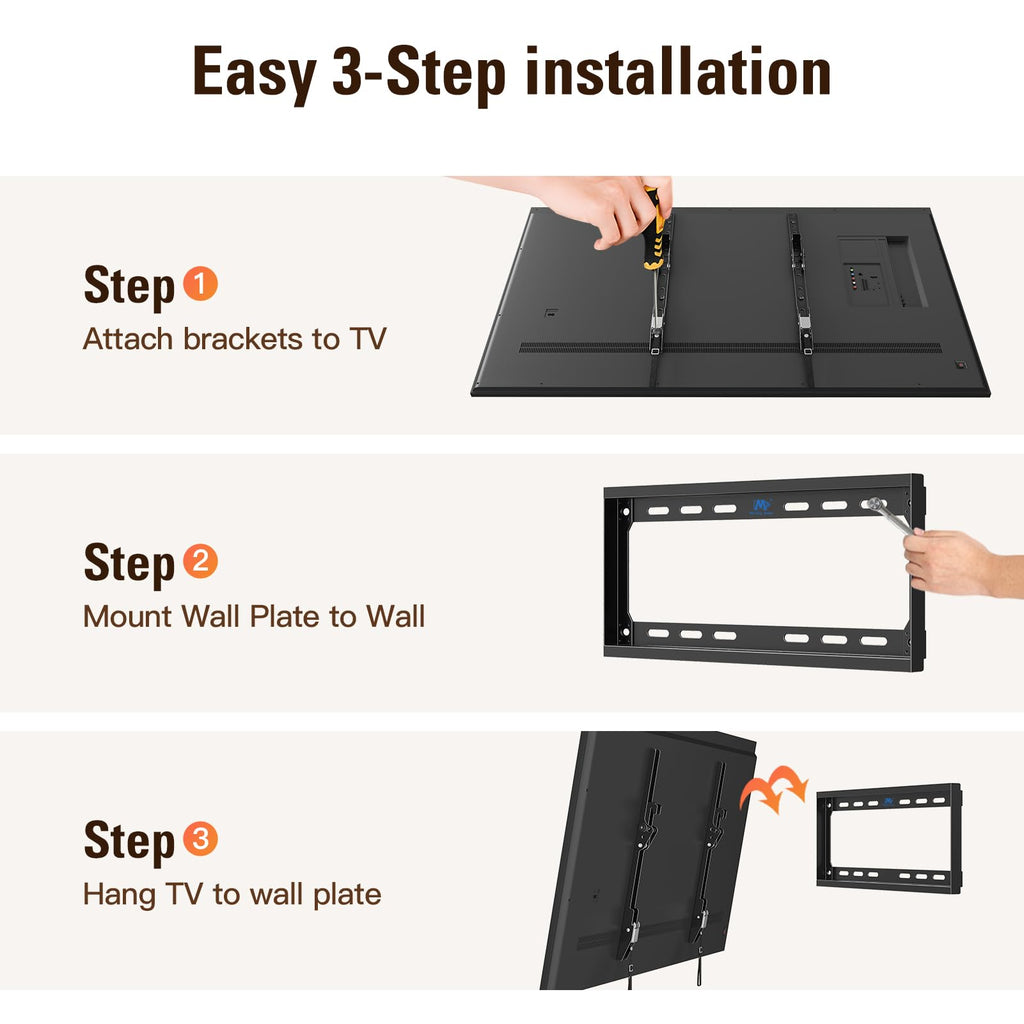 Mounting Dream Full Motion TV Wall Mount for 32-70 Inch TVs up to 110lbs