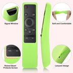 (2 Pack) Cover for Samsung Remote Silicone Protective Case Compatible with Samsung TV Remote Control Cover BN59 Series Glow in The Dark Remote Skin Sleeve