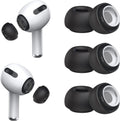 3 Pairs Replacement Ear Tips for AirPods Pro 2nd & 1st(Small, Black)