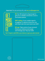 EE PAYG £10 Data Sim Includes £10 pre-paid credit, 20GB Data, 500 Minutes and Unlimited Texts (EE £10-20GB)