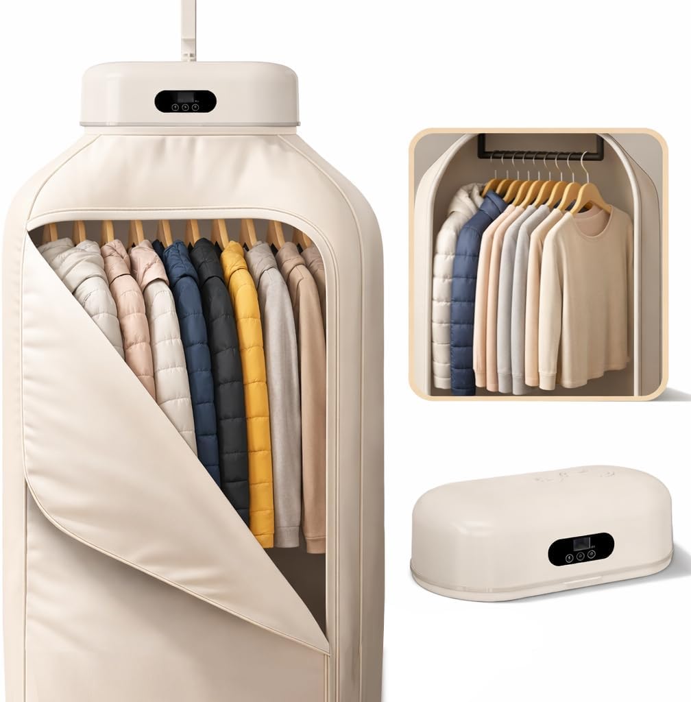 Portable Clothes Dryer - 700w Compact Dryer for Travel, Apartment