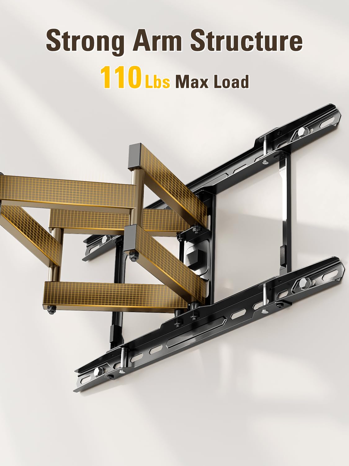 Mounting Dream Full Motion TV Wall Mount for 32-70 Inch TVs up to 110lbs