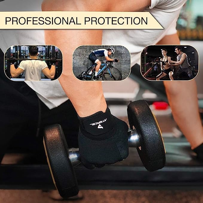 ATERCEL Weight Lifting Gloves, Gym Gloves Men Women