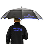 FORZA Sport Umbrellas | 60" Double Layered Canopy With a Locking Button For Instant Opening