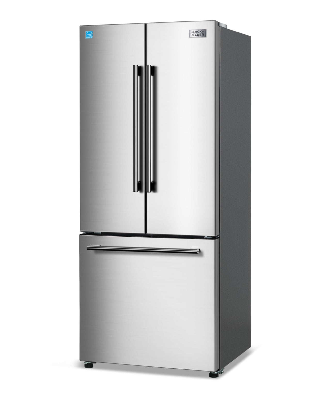 BLACK+DECKER 14 Cu. Ft. Convertible Freezer Refrigerator, Upright Freezer with Glass Shelves, ENERGY STAR rated, Frost Free, BUC1400XB, Black