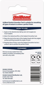 UniBond Sealant Finishing Tool, Silicone Smoother for Wall & Floor