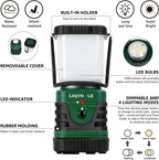 LE Camping Light Rechargeable, 1000lm Camping Lantern, Warm & Cool Light