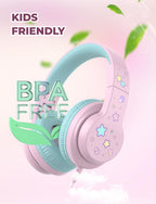 iClever HS19 Kids Headphones with Cord, Toddler Headphones for Boys Girls