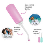 Portable Bidet 2 Pack, RUFCRIL 500ml Peri Bottle Postpartum, Boilable TPE