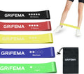 GRIFEMA GAK5001 Resistance Bands Set of 5 – Stretch Bands Home Gym Yoga