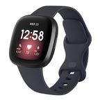 AK Straps for Fitbit Sense 2/Fitbit Sense/Fitbit Versa 4/Fitbit Versa 3 Straps for Women Men,Silicone Sport Classic Soft Replacement Straps Compatible with Fitbit Versa 3/Versa 4/Sense/Sense 2