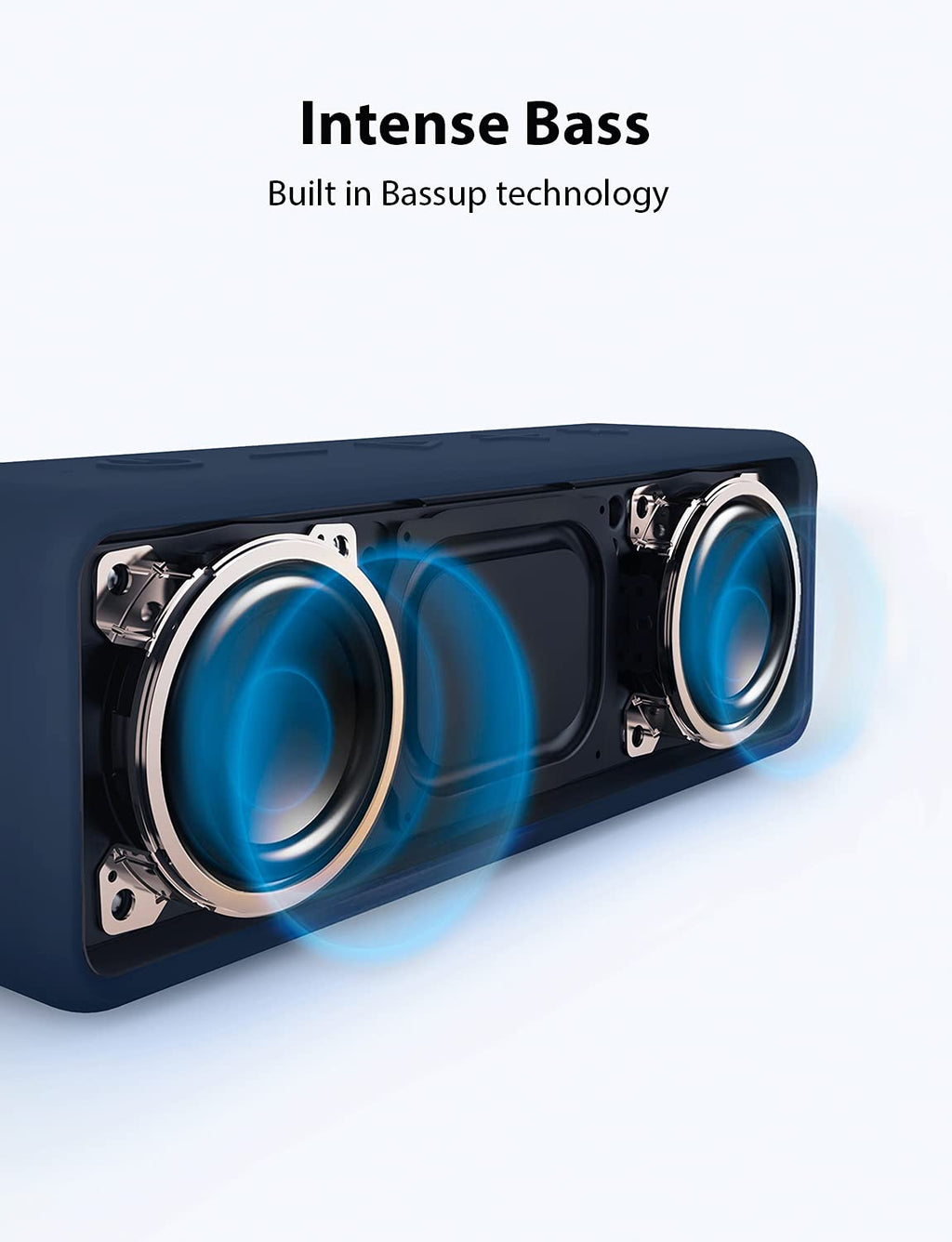 Anker soundcore 2 Portable Bluetooth Speaker, 24-Hour Playtime, IPX7