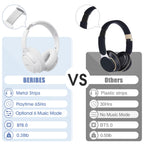 BERIBES Bluetooth Headphones Over Ear Wireless HiFi Stereo Headsets 65H 6EQ