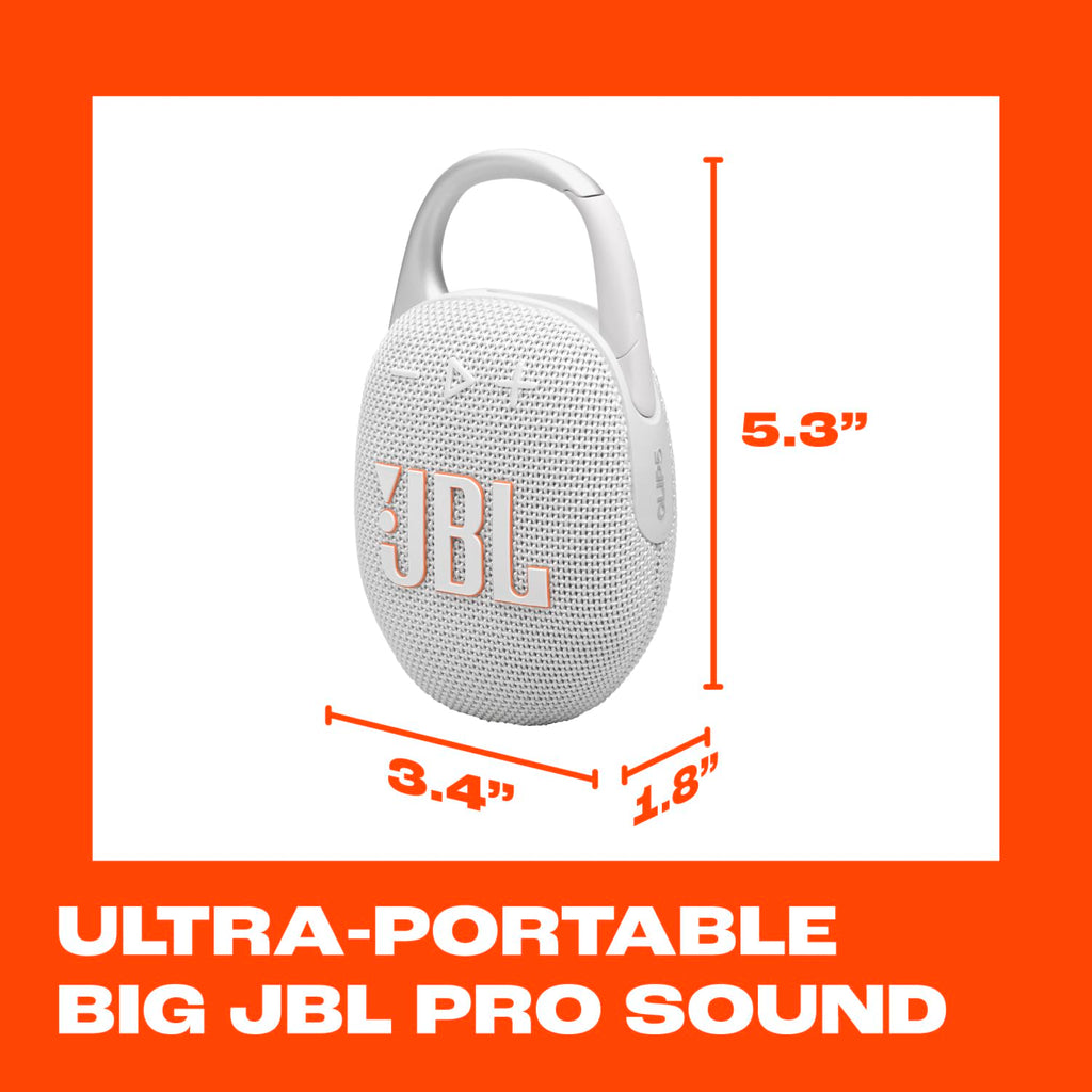 JBL Clip 5 - Ultra-Portable Waterproof Speaker - Sand