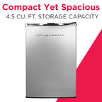 Frigidaire Upright Freezer, 6.5 cu ft, Deep Freeze, Platinum Design Series