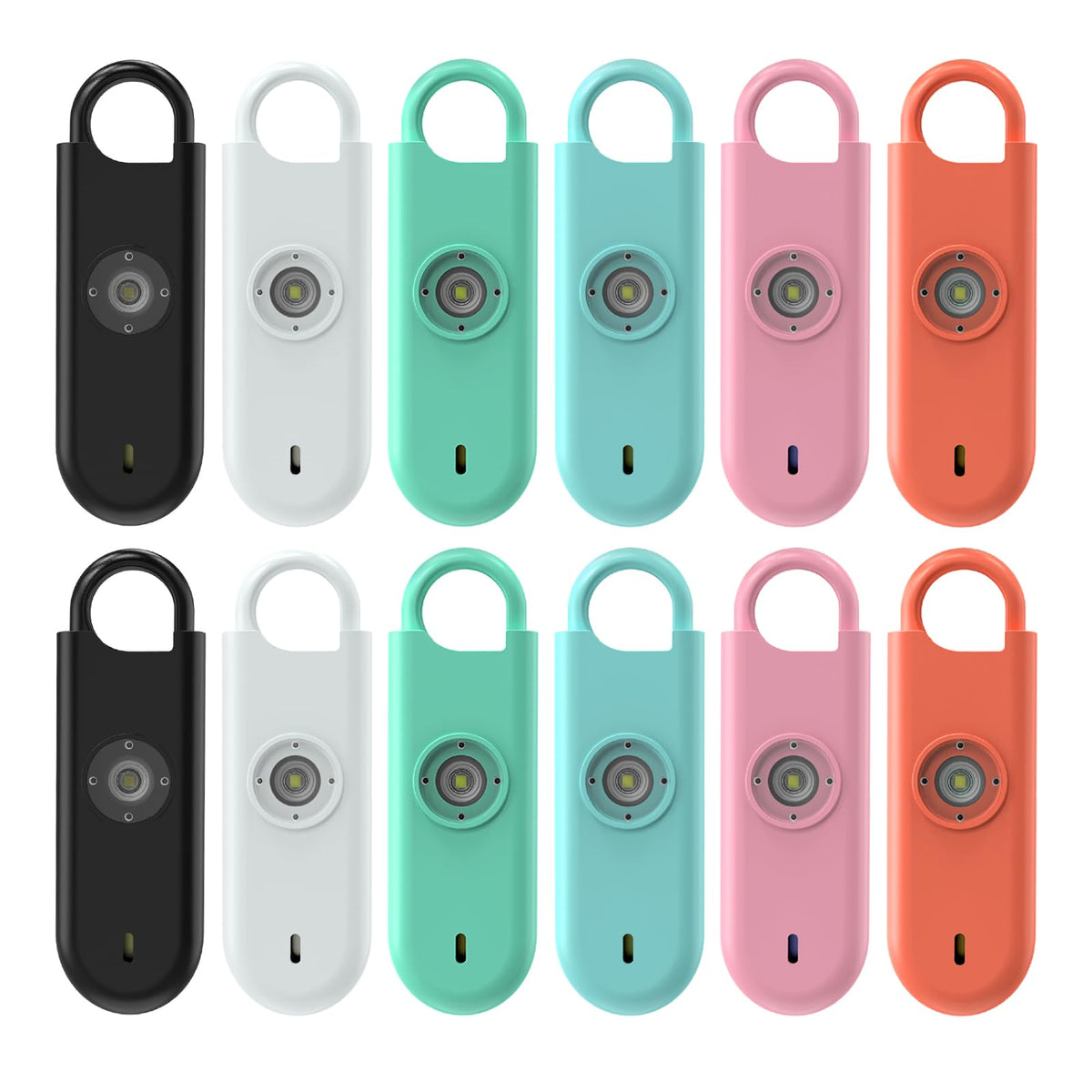 Fauxomor 140dB Personal Safety Alarm for Women 3pack Self Defense Keychain