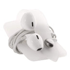 Portable Electronic Device Cover Cord Organizer for Earphones, Yellow