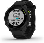 Garmin Forerunner 55 Easy to Use Lightweight GPS Running Smartwatch, Running and Training Guidance, Safety and Tracking Features included