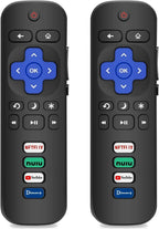 Gotellx 2 Pack Replacement Remote Controls for Roku TV