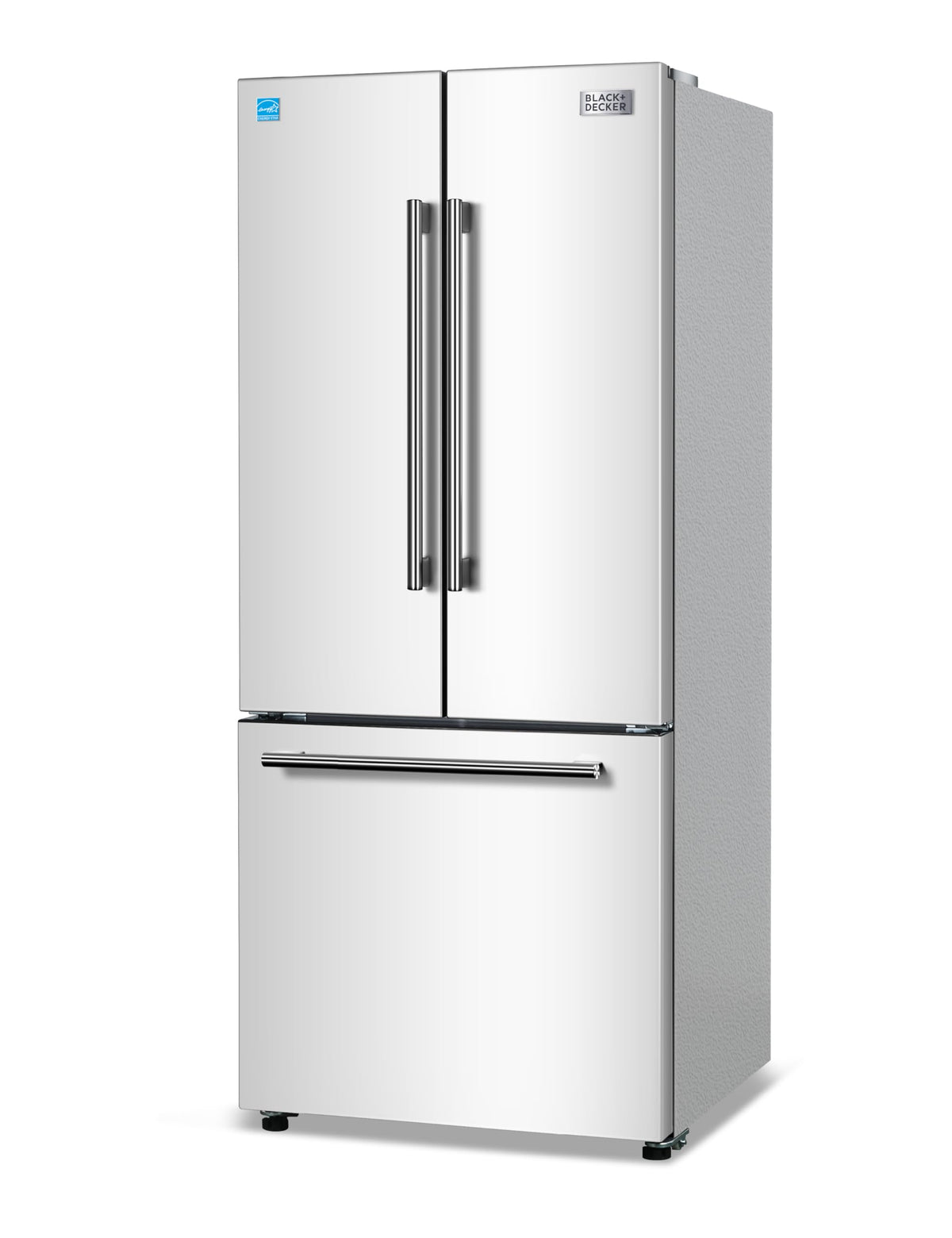 BLACK+DECKER 14 Cu. Ft. Convertible Freezer Refrigerator, Upright Freezer with Glass Shelves, ENERGY STAR rated, Frost Free, BUC1400XB, Black