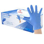 200 Disposable Nitrile Gloves Medium Blue – Medical Examination Powder-Free Latex-Free Strong Durable Tear-Resistant for Healthcare, Dental, Food, Cleaning, Automotive & Industrial Use (Medium)