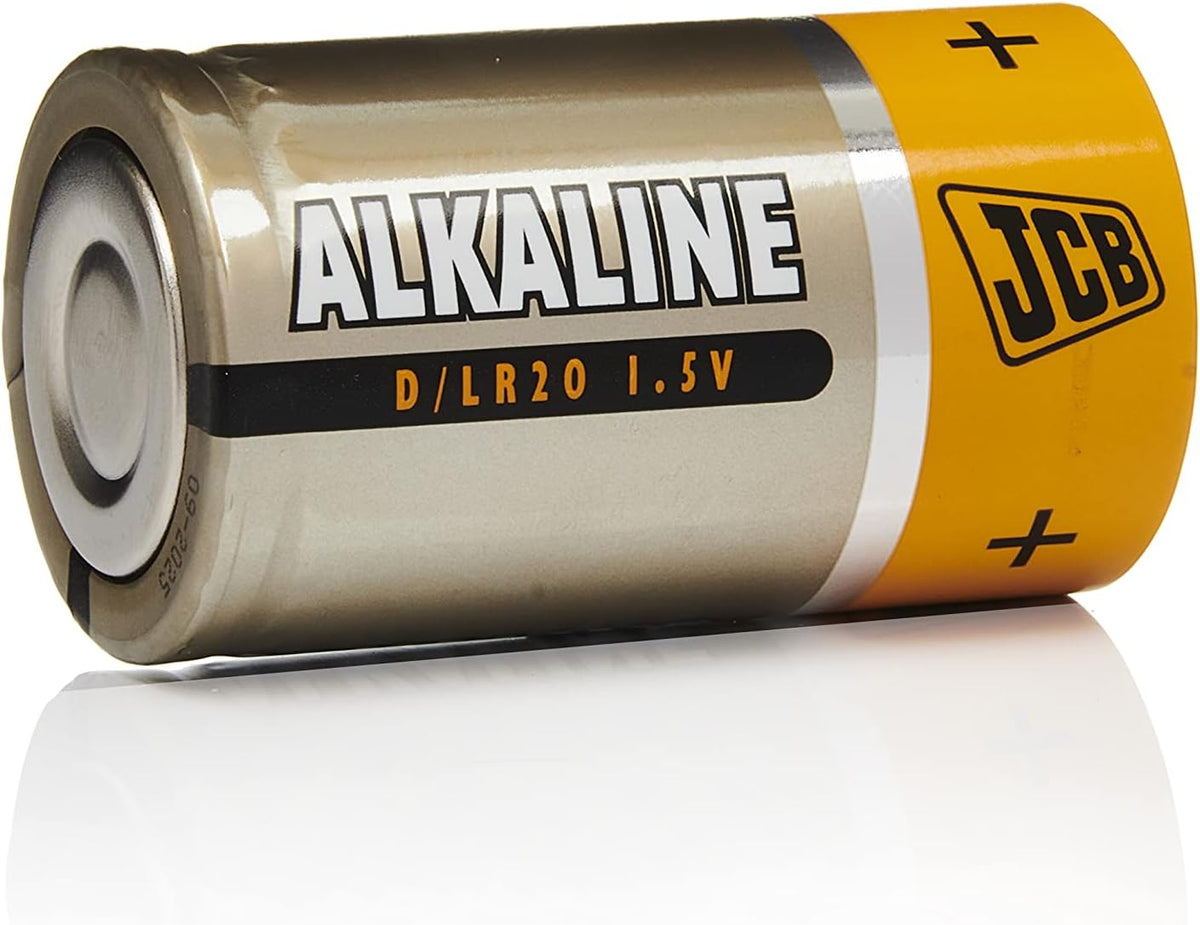 S5340 JCB D Size Super Alkaline Batteries - Pack of 2