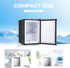 Electactic 3.2 Cu.ft Small Freezer, Mini Upright Freezer, White